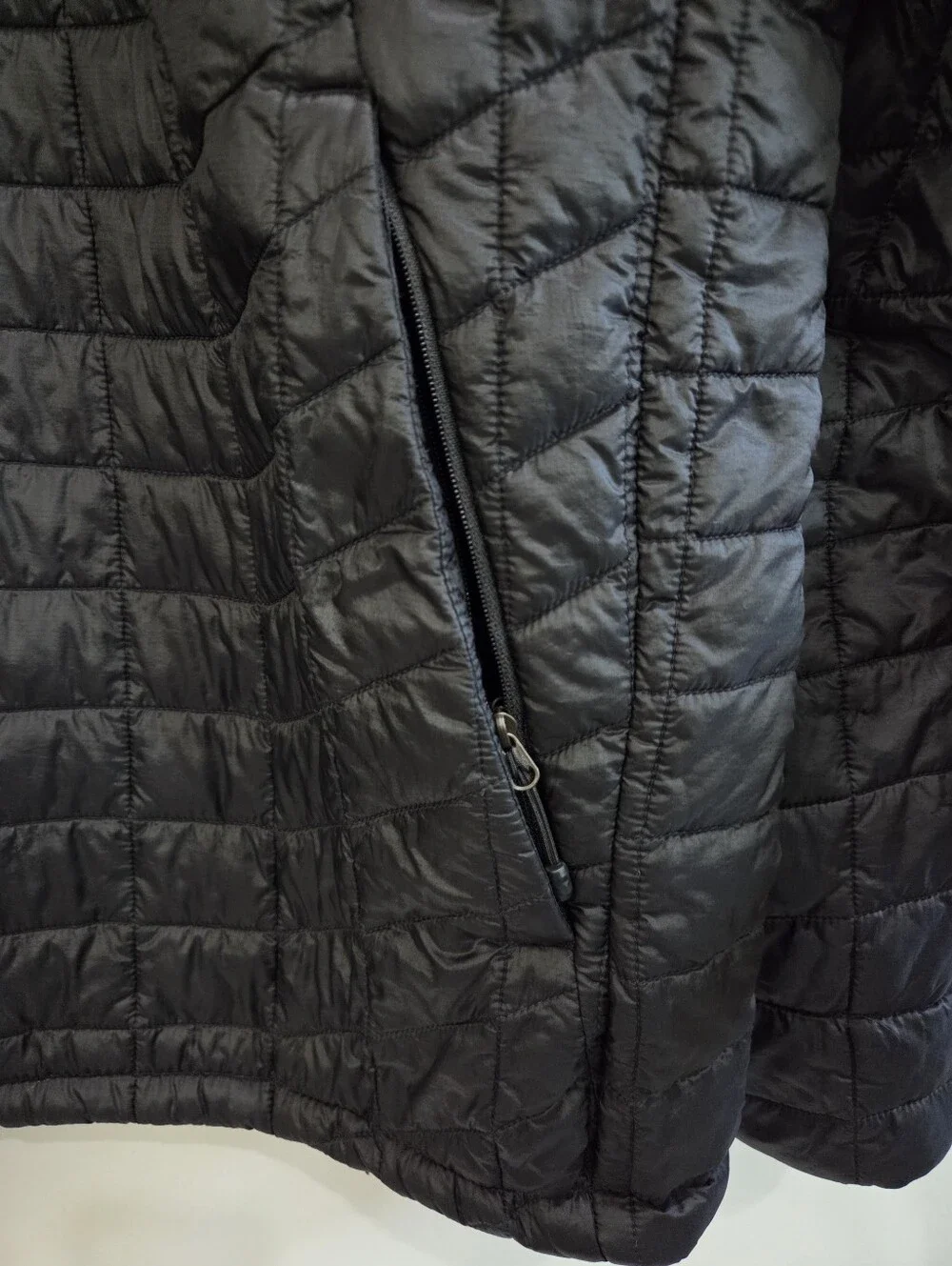 The North Face Men's ThermoBall Eco Full Zip Puffer Jacket Black Size XXL